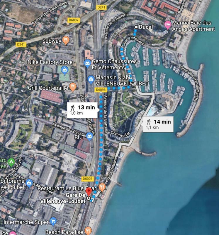Dream French Riviera - Fame Marina Baie Des Anges Apartment Villeneuve-Loubet Exterior photo